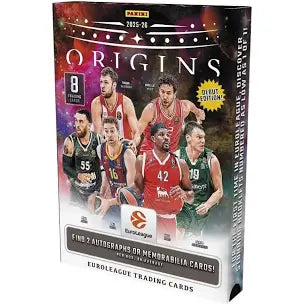 2025-26 Panini Origins Euroleague Trading Card Box (Hobby)
