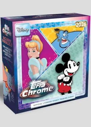2026 Topps Chrome Disney Chrome Mega Box