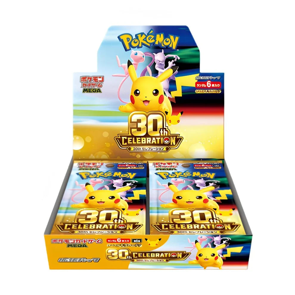 Pokémon Japan  Pokémon 30th Celebration m6a Japanese Booster Box