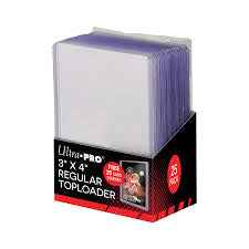 Ultra Pro 3X4 Regular Top Loader With Penny Sleeve - 25 Count