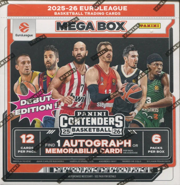 2026 Panini Contenders Euro League Hobby Mega Box