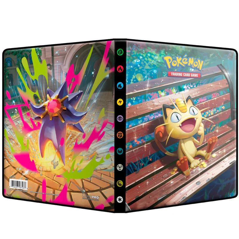 Pokemon TCG: Mega Evolution - Perfect Order 4 Pocket Portfolio (Meowth/Mega Starmie)