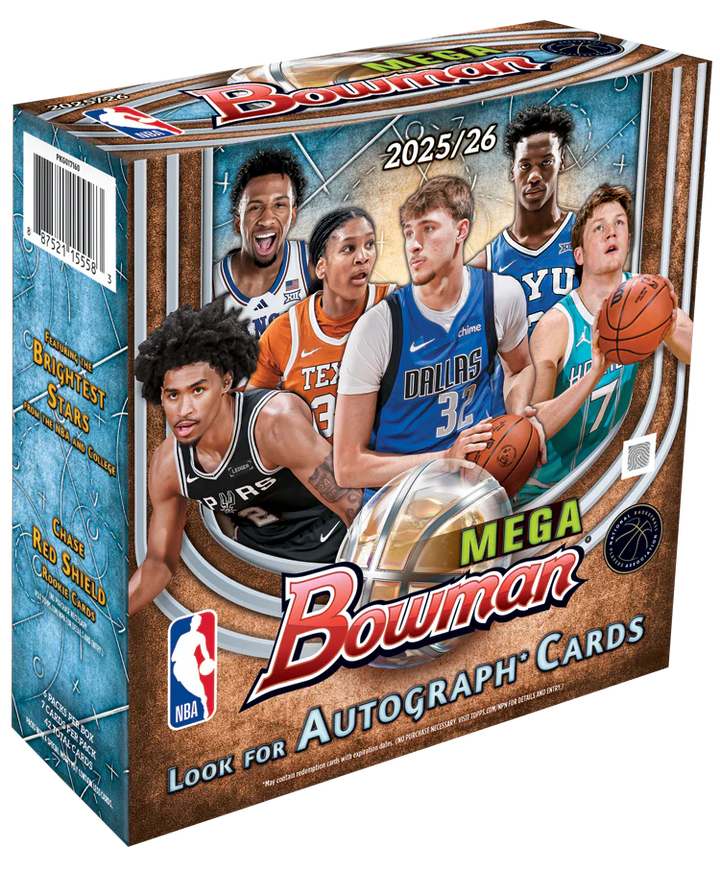 2025-26 Bowman Basketball - Mega Box