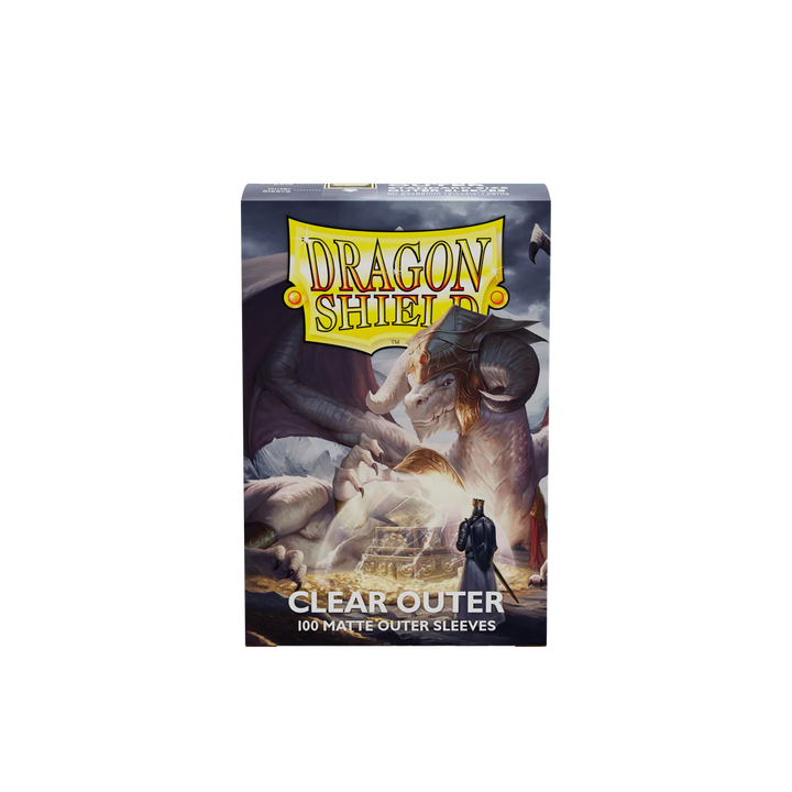 Dragon Shield Standard Outer Clear Matte Sleeves