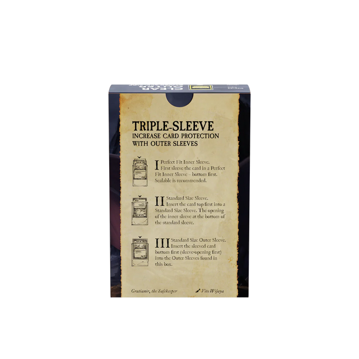 Dragon Shield Standard Outer Clear Matte Sleeves