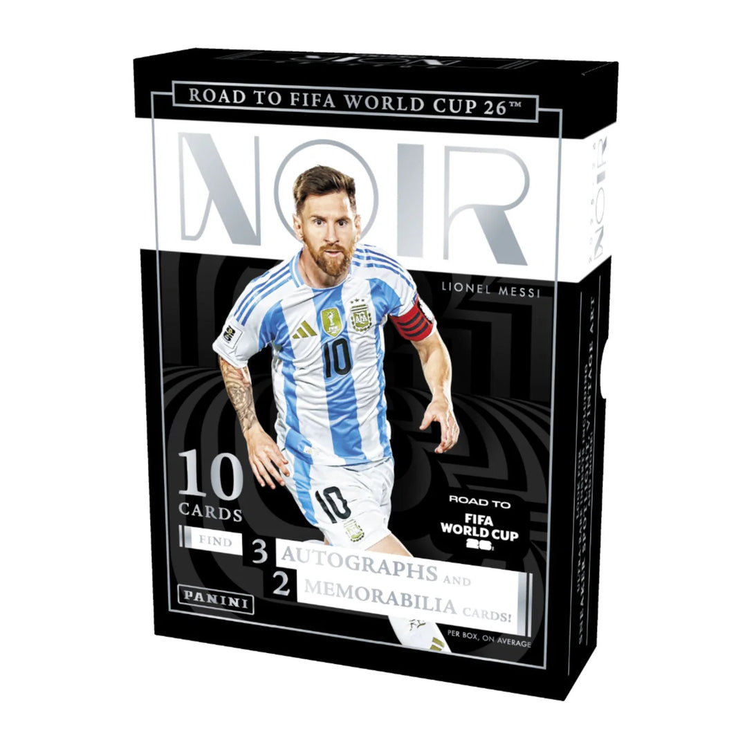 2025-26 Panini Noir Road To WCS Soccer Hobby Box