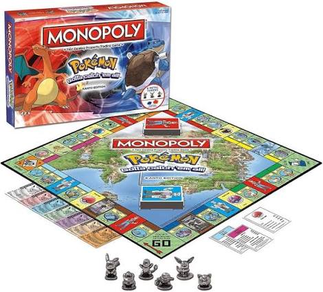 Monopoly- Pokemon Board Game