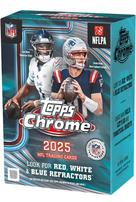 2025-26 Topps Chrome Football Value Box