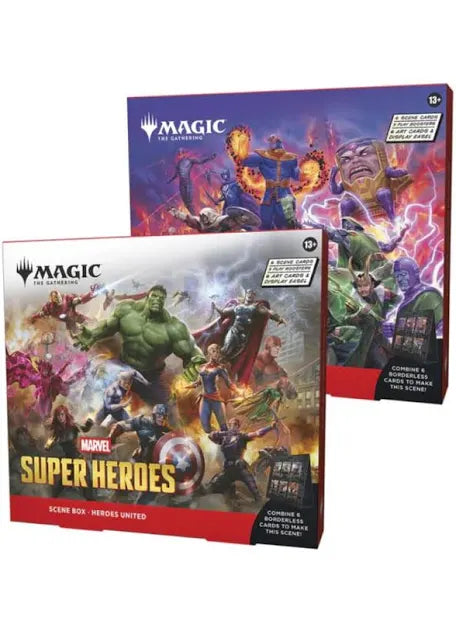 Magic The Gathering- Super Heroes -Scene Box