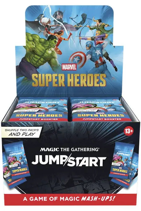 Magic The Gathering- Marvel Super Heroes Jumpstart Booster Box