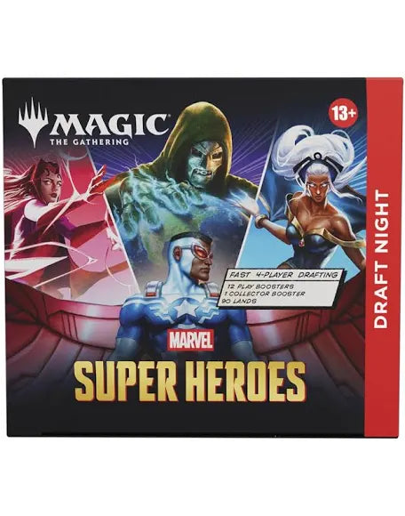 Magic The Gathering- Marvel Super Heroes Draft Night