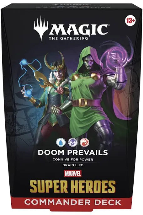 Magic The Gathering- Marvel Super Heroes - Doom Prevails Commander Deck