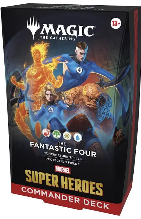 Magic The Gathering- Marvel Super Heroes -  Fantastic Four Commander Deck