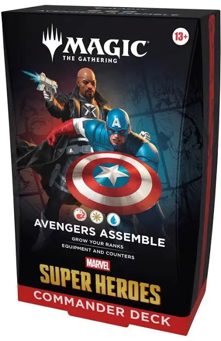 Magic The Gathering- Marvel Super Heroes - Avengers Assemble Commander Deck