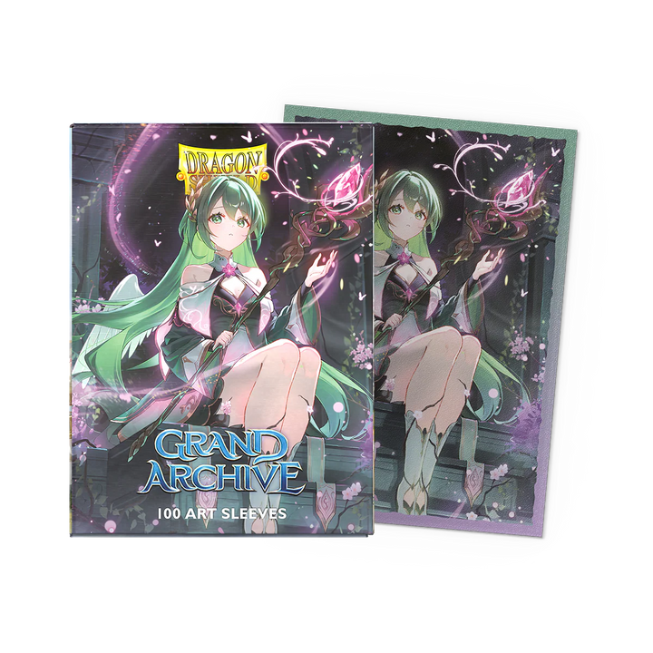 GRAND ARCHIVE - ARIEL, ARCHANGEL OF NATURA - MATTE DUAL ART SLEEVES