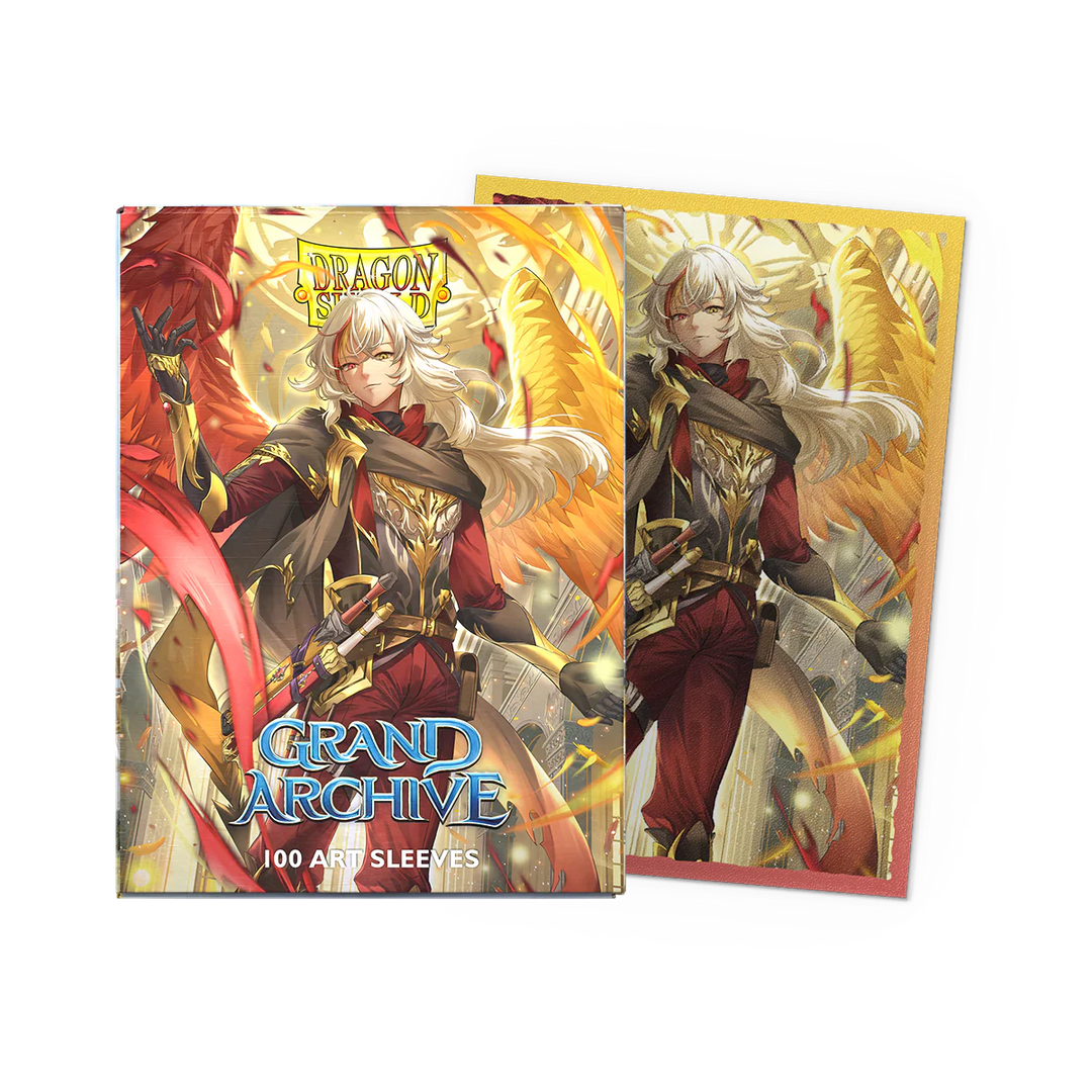 GRAND ARCHIVE - AZRAEL, ARCHANGEL OF MATERIA - MATTE DUAL ART SLEEVES