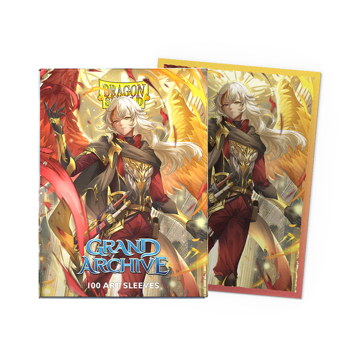 GRAND ARCHIVE - AZRAEL, ARCHANGEL OF MATERIA - MATTE DUAL ART SLEEVES