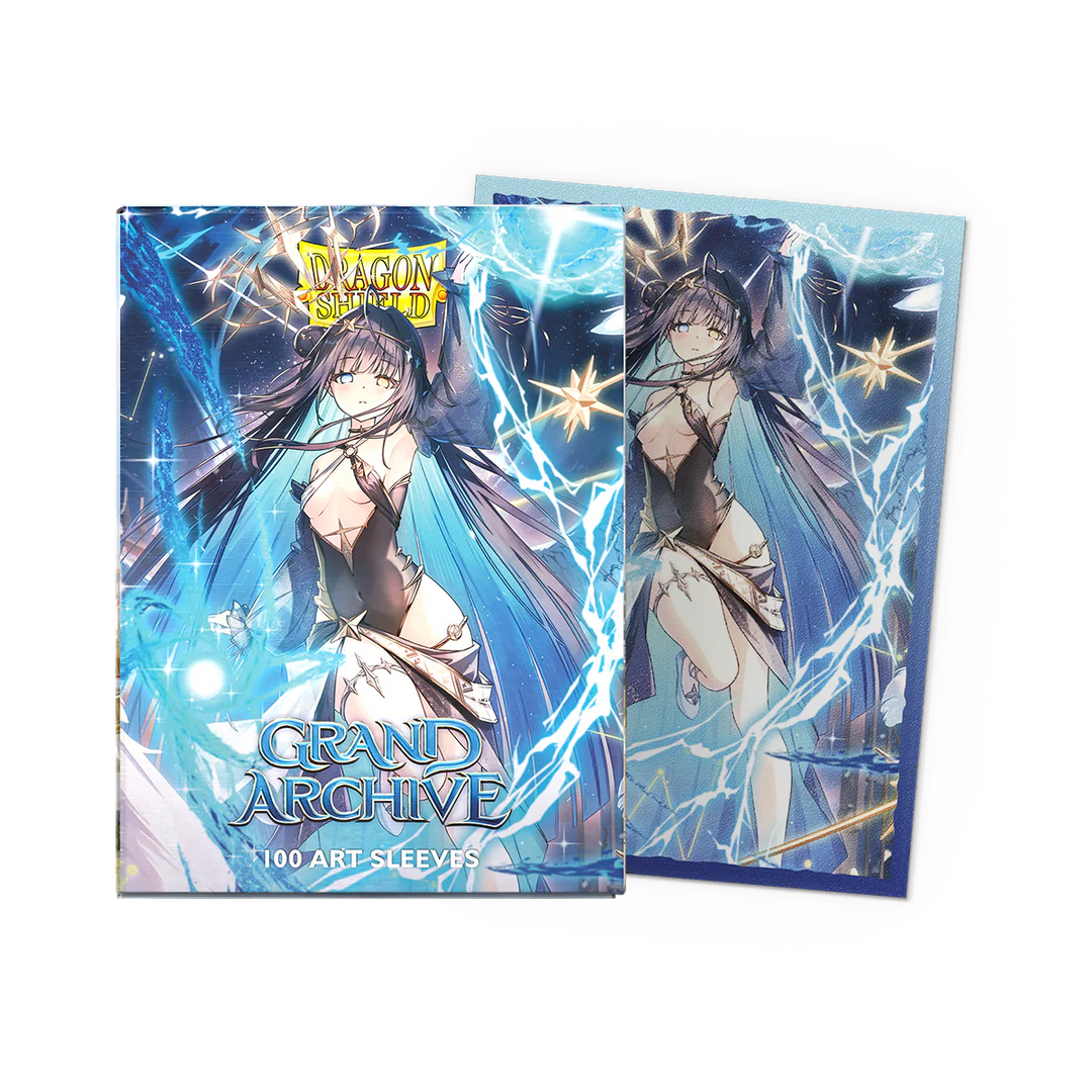 GRAND ARCHIVE - RAZIEL, ARCHANGEL OF LIBRA - MATTE DUAL ART SLEEVES