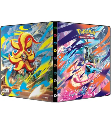 Pokemon : Mega Evolution - Chaos Rising 9 Pocket Portfolio (Mega Greninja/Mega Pyroar)