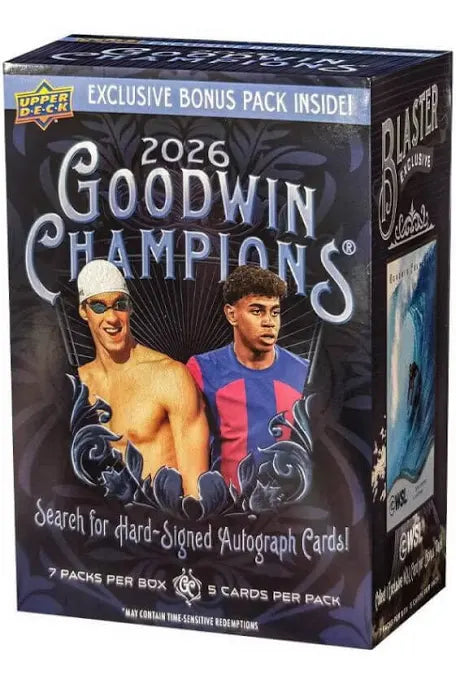 2026 UPPER DECK GOODWIN CHAMPIONS BLASTER BOX