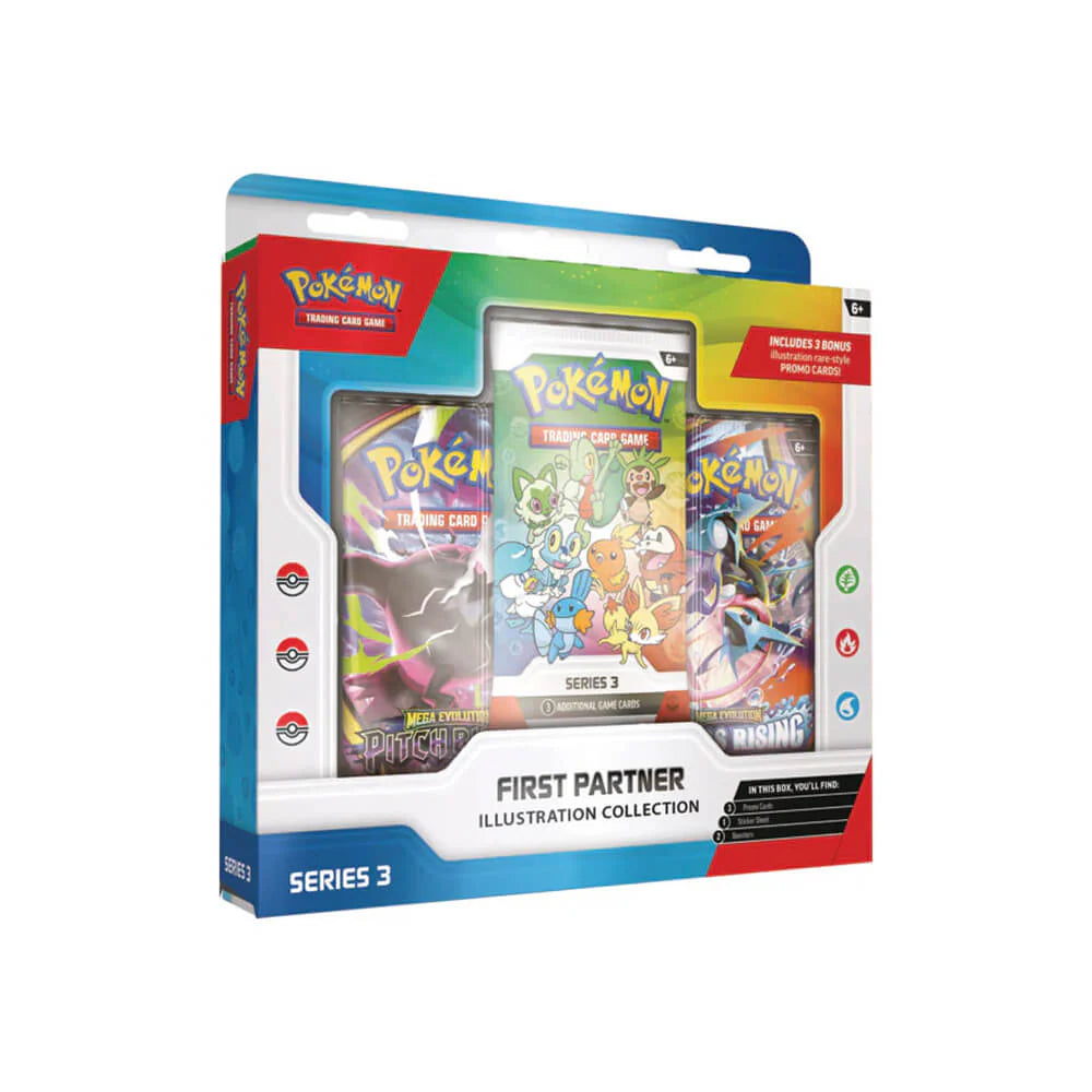 POKÉMON FIRST PARTNERS ILLUSTRATION COLLECTION SERIES 3 (Limit 2)