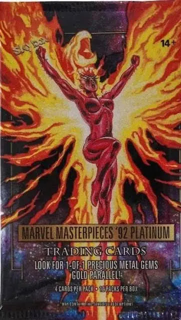 Upper Deck Marvel Masterpieces '92 Platinum Hobby Pack
