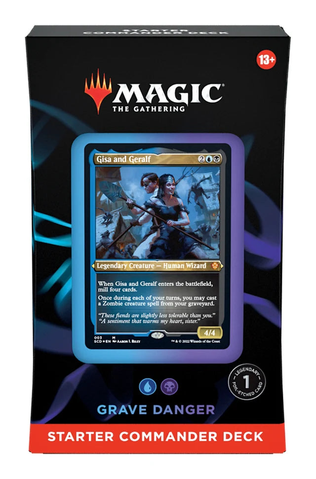 Magic The Gathering- Starter Commander Deck : Grave Danger