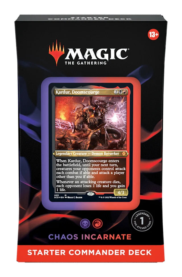 Magic The Gathering - Starter Commander Deck: Chaos Incarnate