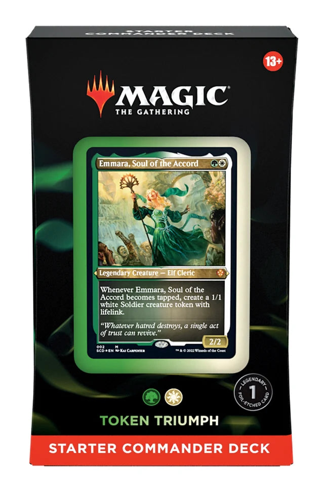Magic The Gathering - Starter Commander Deck : Token Triumph