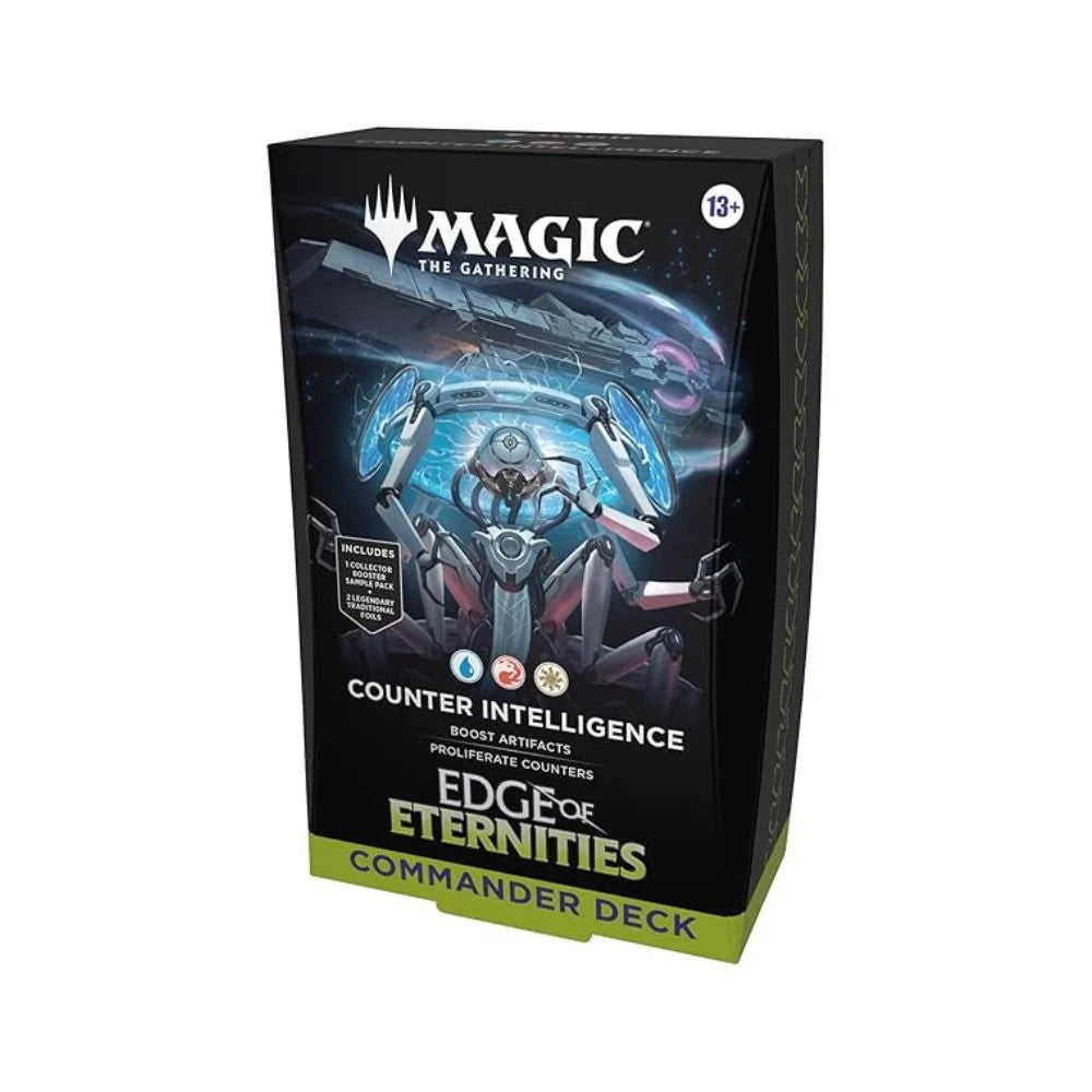 Magic The Gathering- Edge Of Eternities : Counter Intelligence Commander Deck
