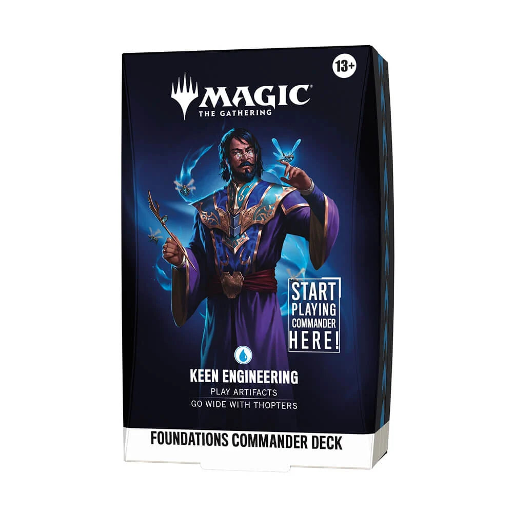 Magic The Gathering - Foundations Commander Deck : Keen Engineering