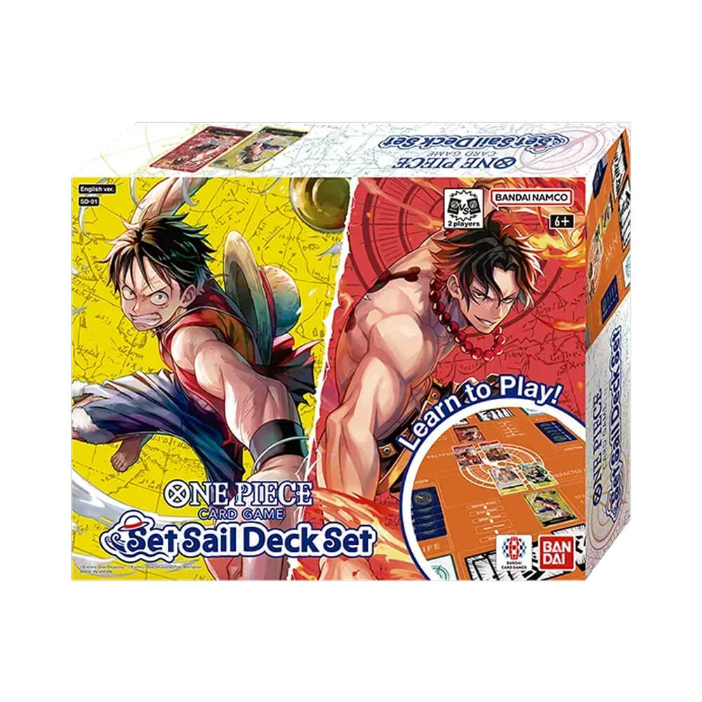 One Piece TCG - SD01 - Set Sail Starter Deck Set