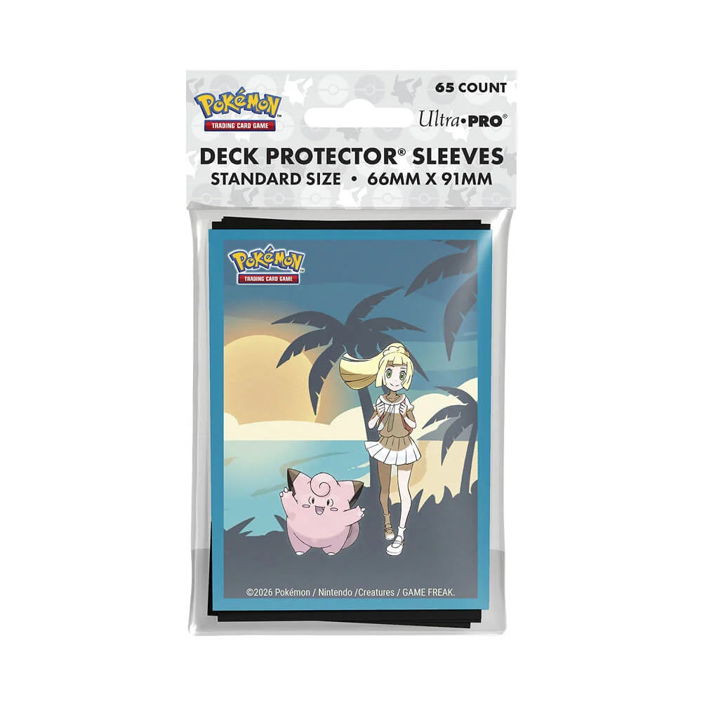 Pokemon Ultra Pro 65ct Lillie &amp; Clefairy Sleeves