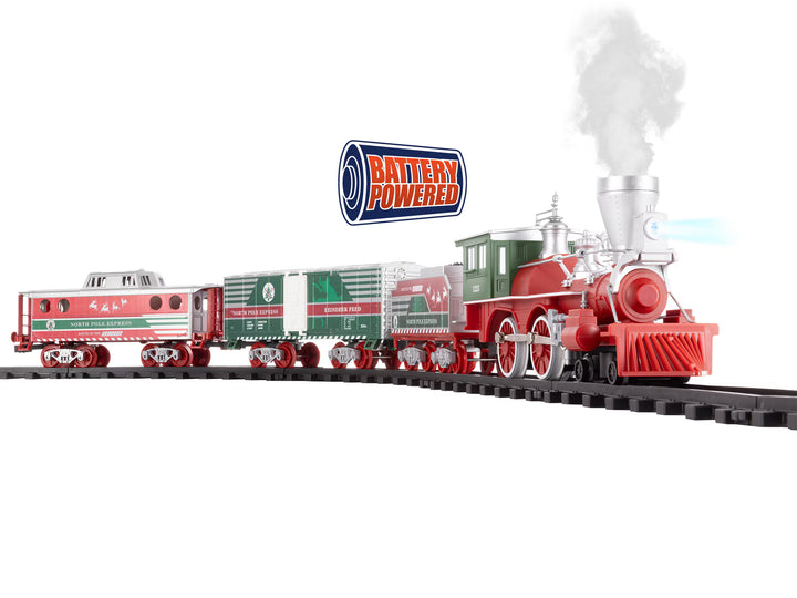 Lionel North Pole Express Battery Operated O-Gauge Train Set 712127