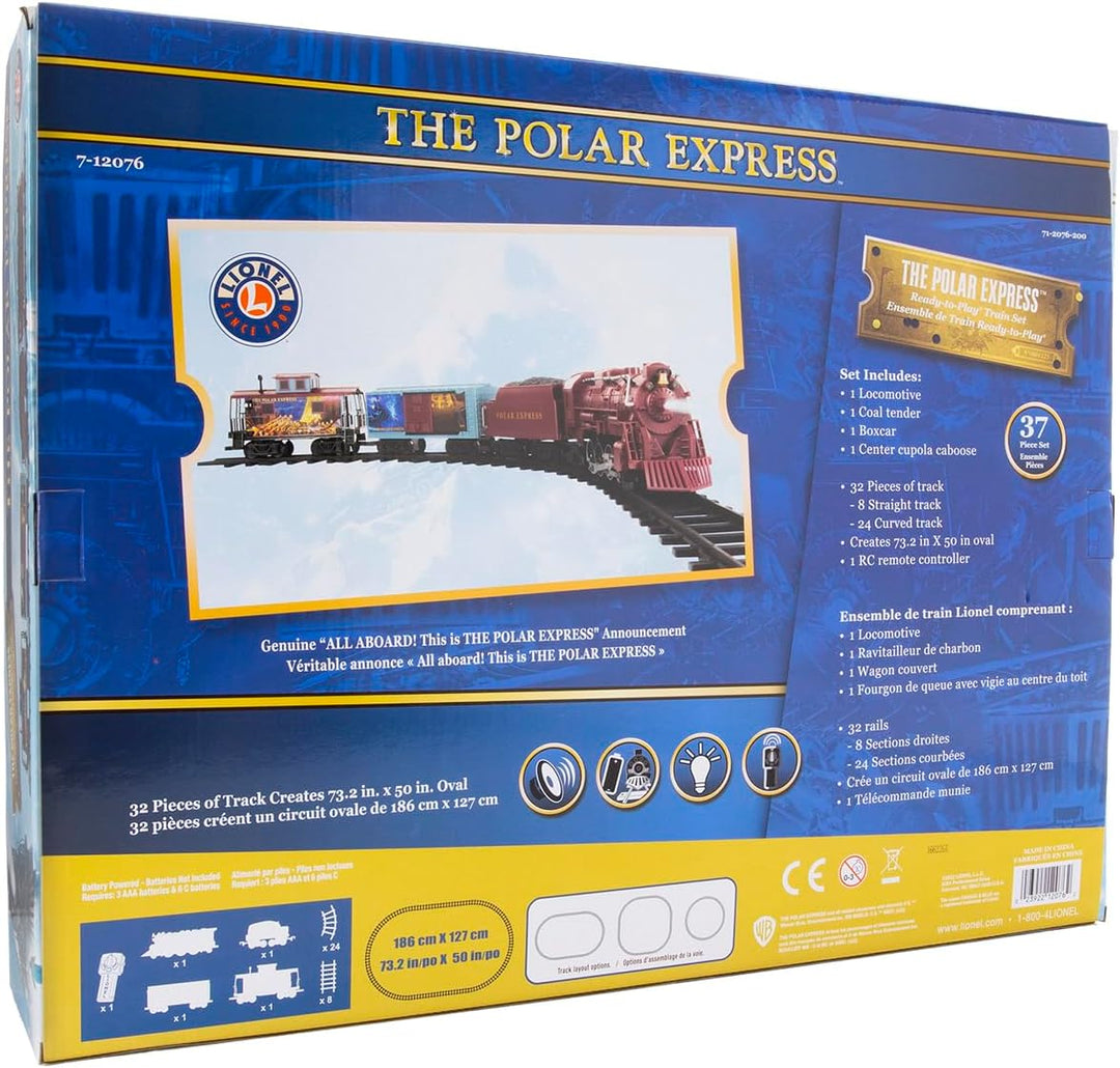 Lionel The Polar Express Ready to Play Freight Train Set