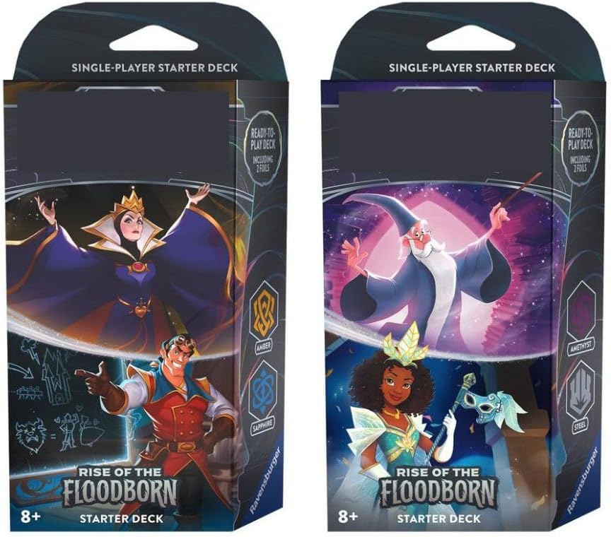 Lorcana - Rise Of The Floodborn Amber & Sapphire Starter Deck