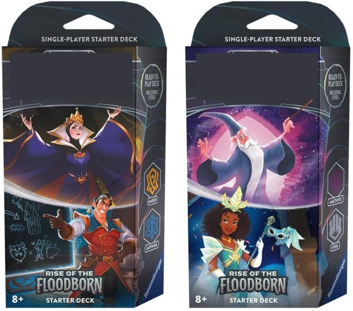 Lorcana - Rise Of The Floodborn Amber & Sapphire Starter Deck