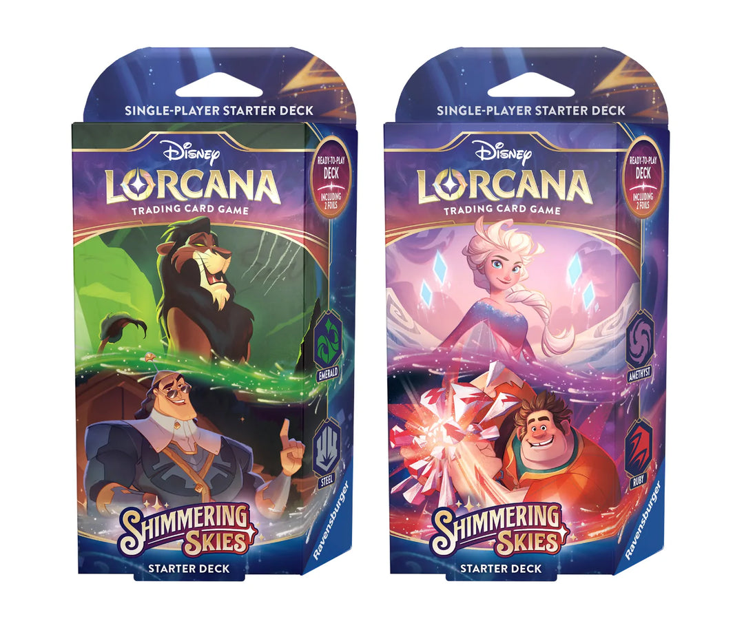 Lorcana - Shimmering Skies Emerald & Steel Starter Deck