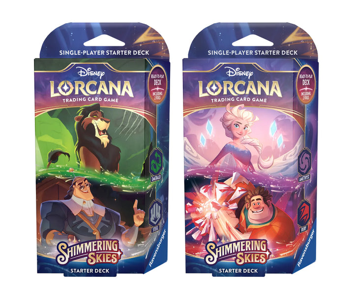 Lorcana - Shimmering Skies Emerald & Steel Starter Deck