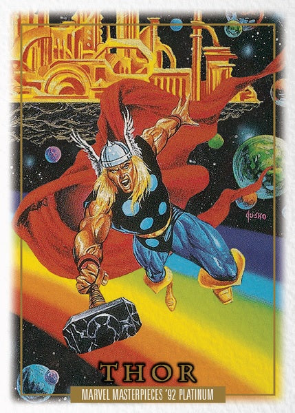 2024 Marvel Masterpieces '92 Platinum Blaster
