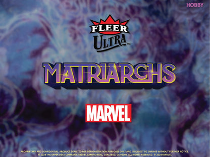 2024 Upper Deck Fleer Ultra Marvel Matriarchs