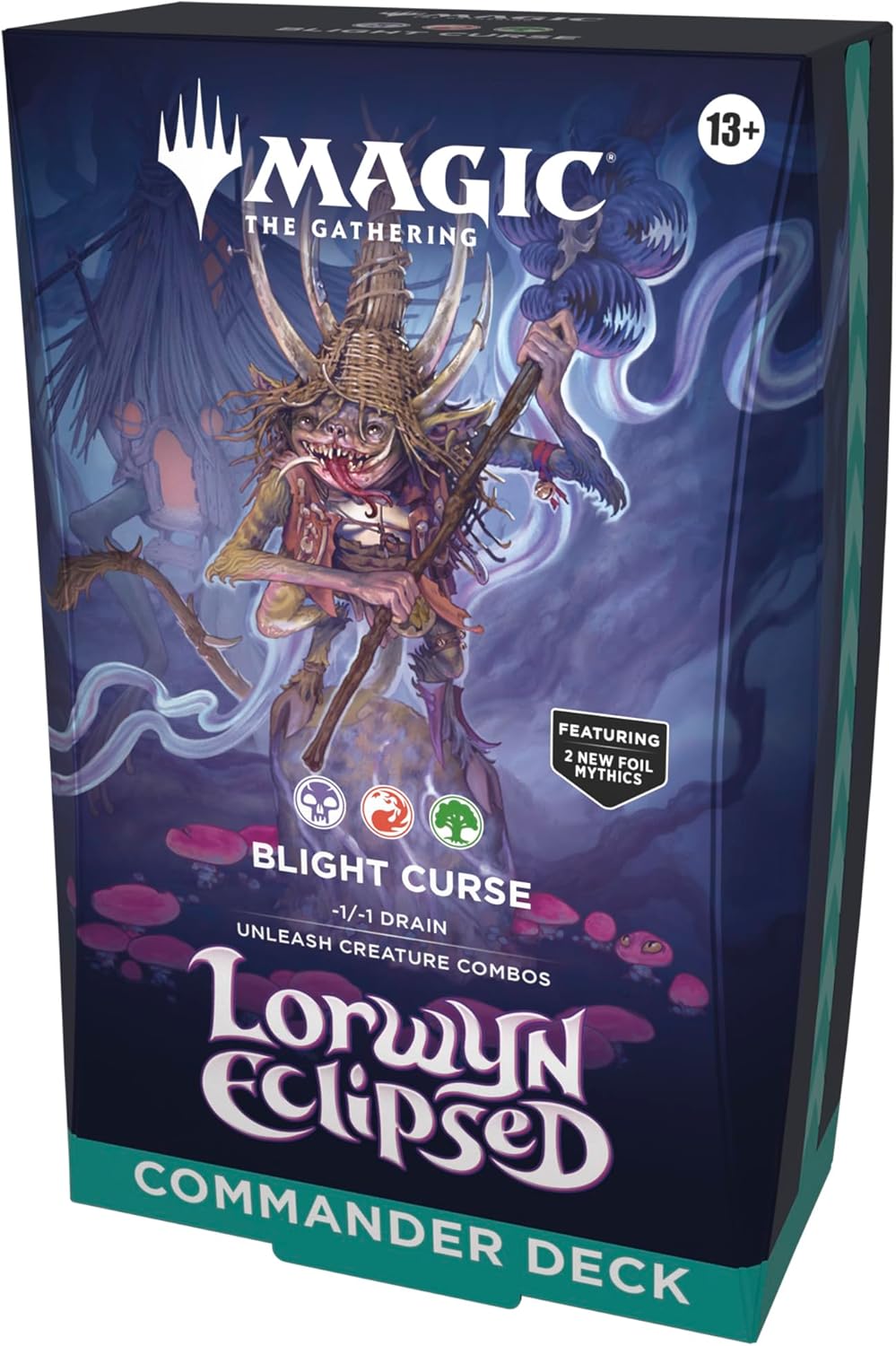 Magic The Gathering - Lorwyn Eclipsed- Blight Curse Commander Deck