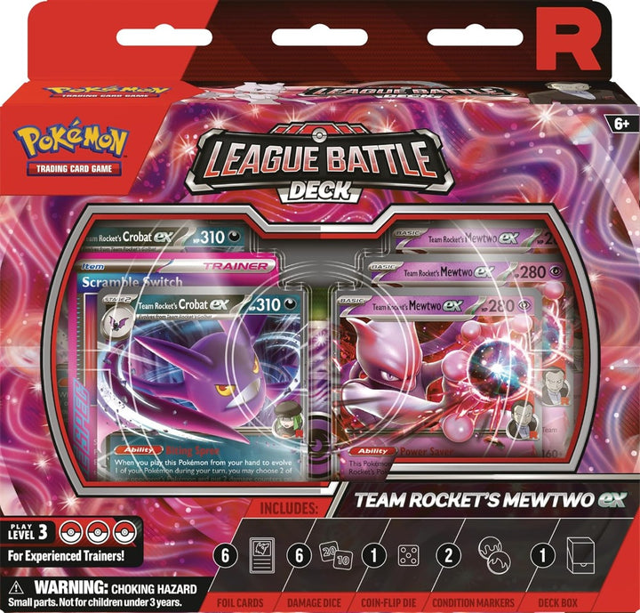 Pokémon Team Rocket’s Mewtwo EX League Deluxe Deck