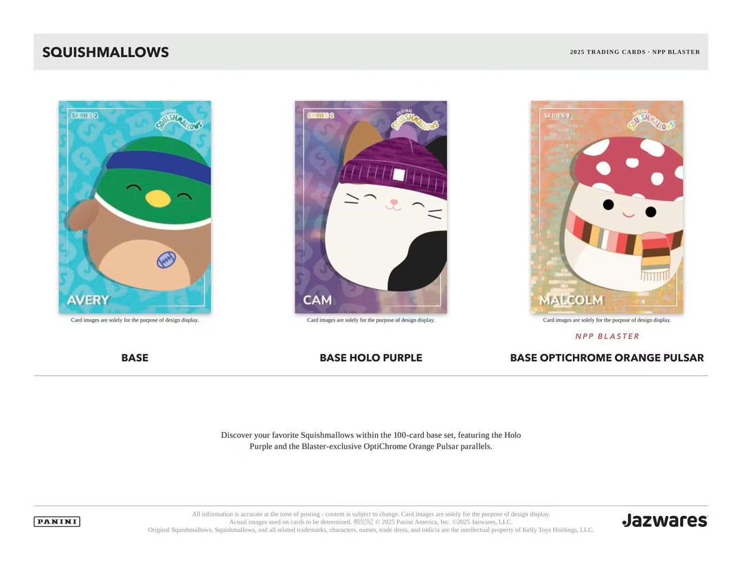 Panini Original Squishmallows Hobby Box (Series 2) Booster Pack