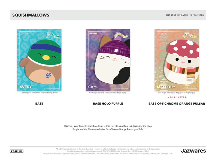 Panini Original Squishmallows Hobby Box (Series 2) Booster Pack