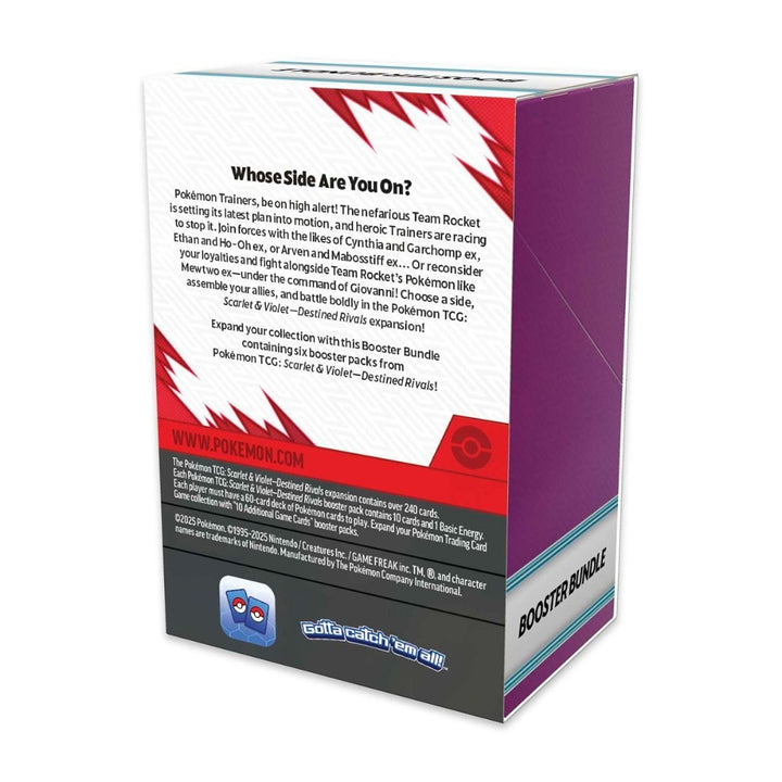 Pokémon - Scarlet & Violet - Destined Rivals Booster Bundles
