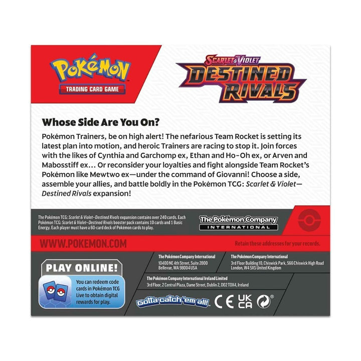 Pokémon - Scarlet & Violet - Destined Rivals Pack