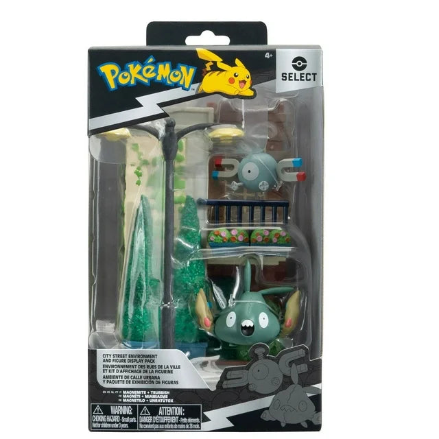 Pokémon City Street Environment and Figure Display Environment