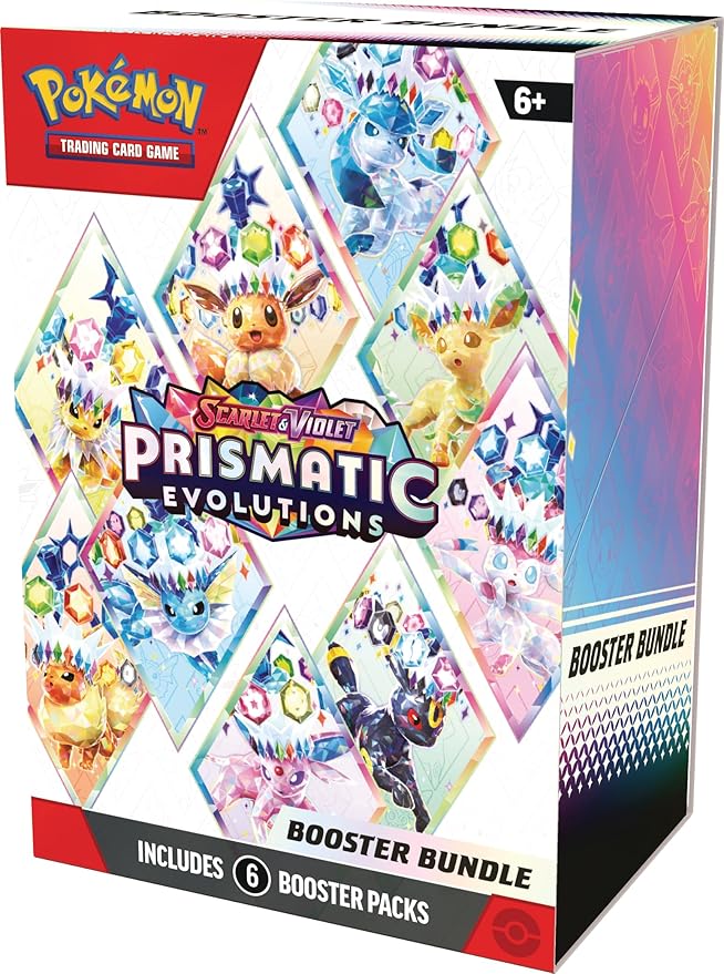 Pokémon - Scarlet & Violet - Prismatic Evolutions Booster Bundle