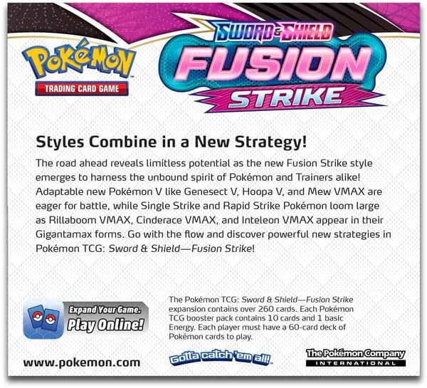 Pokémon Sword & Shield Fusion Strike Booster Box